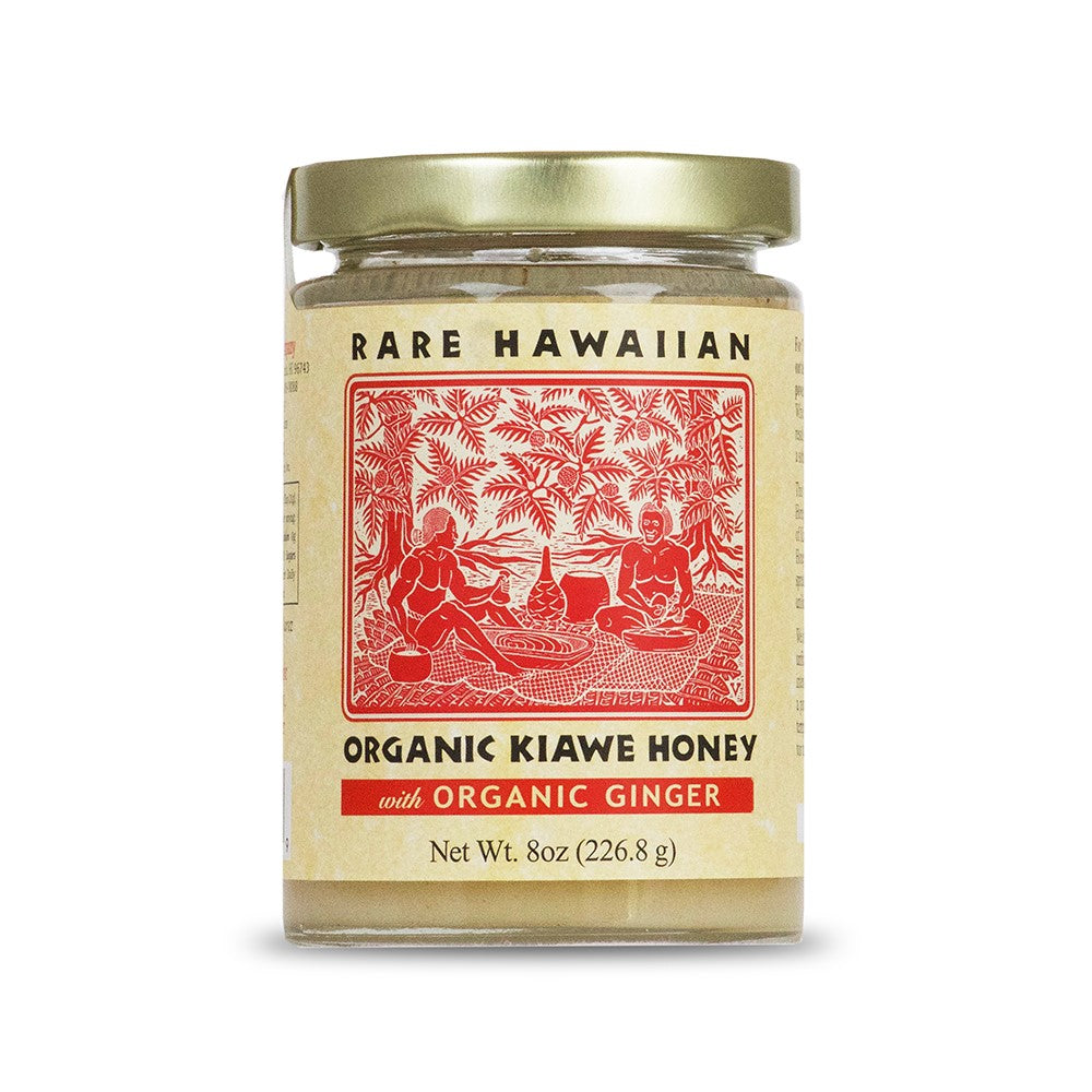 幻の白い蜂蜜】Hawaiian Organic White Honey with Ginger