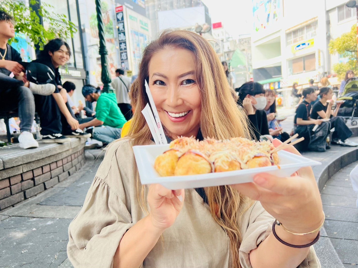 FOOD TOUR in Dotonbori, Osaka