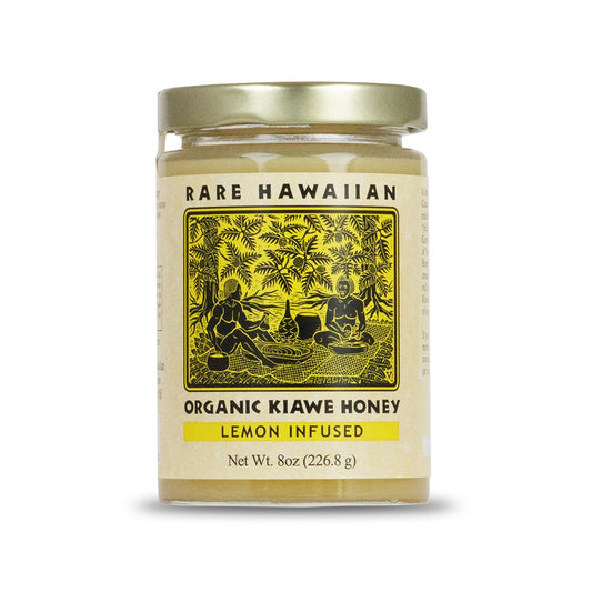 【幻の白い蜂蜜】Hawaiian Organic White Honey with Lemon