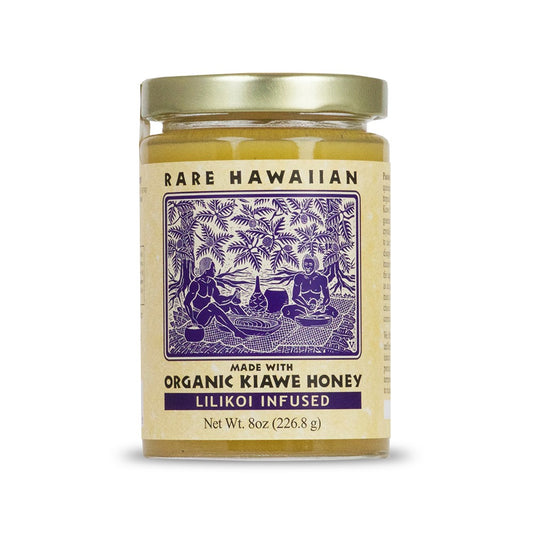 【幻の白い蜂蜜】Hawaiian Organic White Honey with Lilikoi